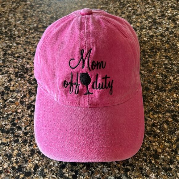 NEW David And Young Pink 'Mom Off Duty' Hat - Picture 6 of 6